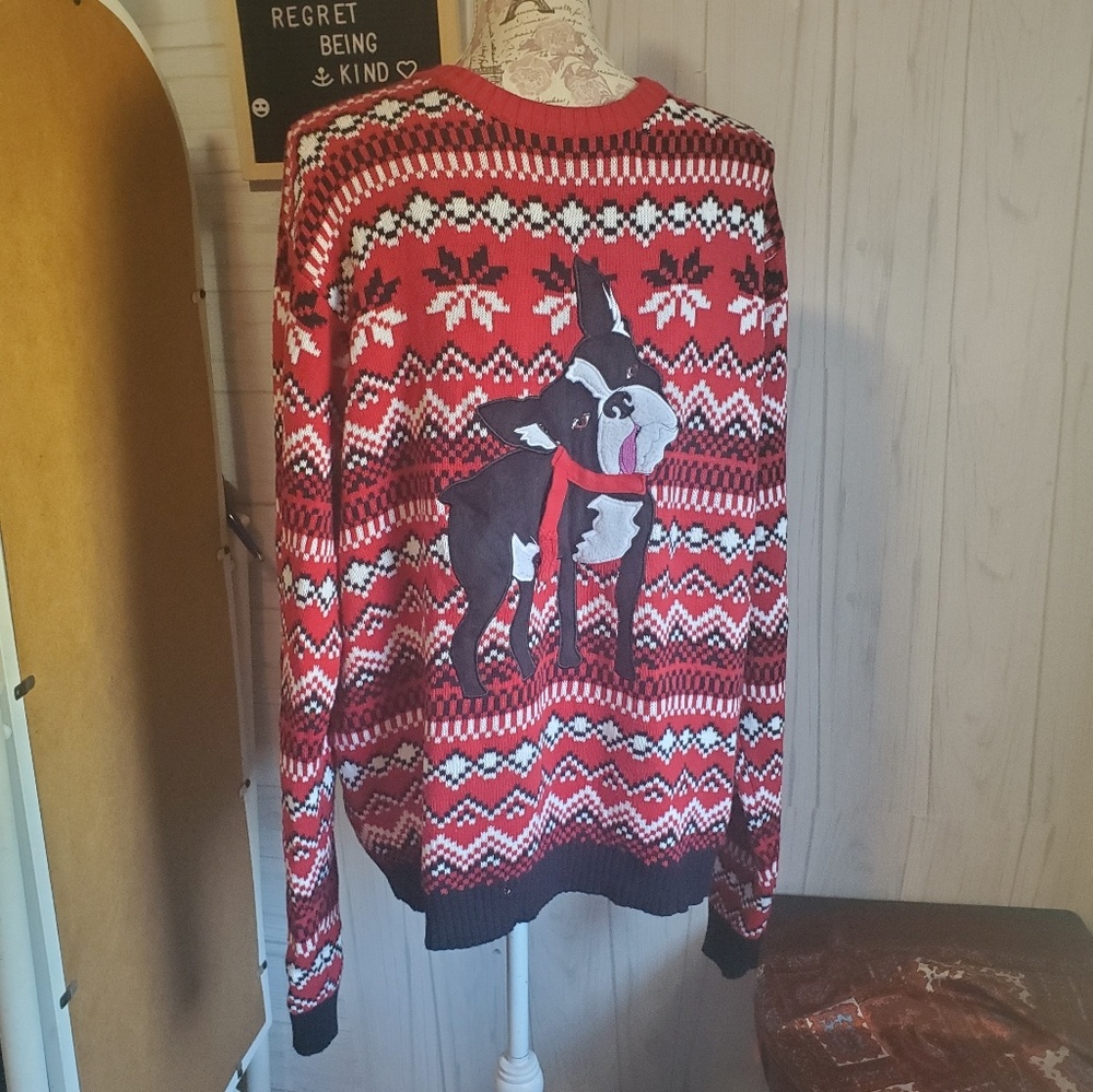 33DEGREES MENS XL "UGLY" CHRISTMAS SWEATER NEW